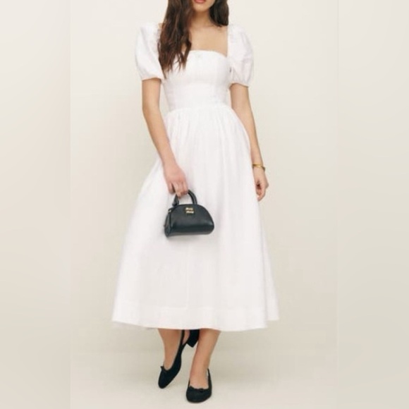 Reformation Dresses & Skirts - Reformation Marella A-Line Linen Dress